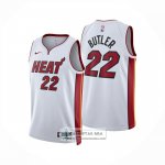 Camiseta Miami Heat Jimmy Butler NO 22 Association 2025-26 Blanco