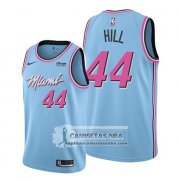 Camiseta Miami Heat Solomon Hill Ciudad 2019-20 Azul