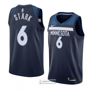 Camiseta Minnesota Timberwolves Jonathan Stark Icon 2018 Azul