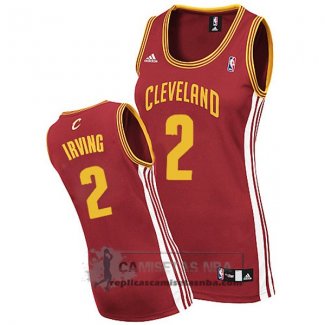 Camiseta Mujer Cavaliers Irving Rojo