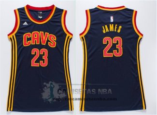 Camiseta Mujer Cavaliers James Azul