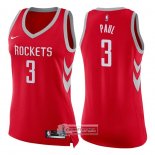 Camiseta Mujer Rockets Chris Paul Icon 2017-18 Rojo