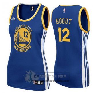 Camiseta Mujer Warriors Bogut Azul