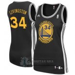 Camiseta Mujer Warriors Livingston Negro