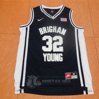 Camiseta NCAA Brigham Young Fredette Negro