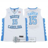 Camiseta NCAA North Carolina Carter Blanco