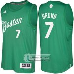 Camiseta Navidad Celtics Jaylen Brown 2016 Veder