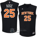 Camiseta Negro Moda Knicks Rose Negro