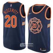 Camiseta New York Knicks Doug Mcdermott Ciudad 2018 Azul