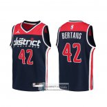 Camiseta Nino Washington Wizards Davis Bertans Association 2020-21 Azul