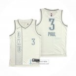 Camiseta Oklahoma City Thunder Chris Paul NO 3 Ciudad 2021-22 Blanco