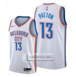 Camiseta Oklahoma City Thunder Justin Patton Association Blanco