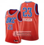 Camiseta Oklahoma City Thunder Terrance Ferguson Statement Naranja