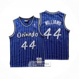 Camiseta Orlando Magic Brandon Williams NO 44 Mitchell & Ness 2009-10 Azul