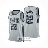 Camiseta Orlando Magic Franz Wagner NO 22 Ciudad 2024-25 Blanco