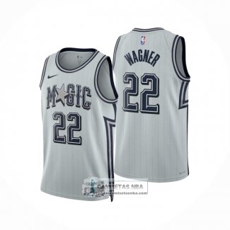 Camiseta Orlando Magic Franz Wagner NO 22 Ciudad 2024-25 Blanco