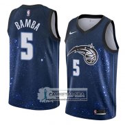 Camiseta Orlando Magic Mohamed Bamba Ciudad 2018 Azul