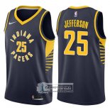 Camiseta Pacers Al Jefferson Icon 2017-18 Azul