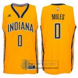 Camiseta Pacers Miles Amarillo