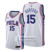 Camiseta Philadelphia 76ers Al Horford Association Blanco