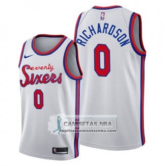 Camiseta Philadelphia 76ers Josh Richardson Classic 2019-20 Blanco