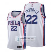 Camiseta Philadelphia 76ers Matisse Thybulle Association 2019-20 Blanco