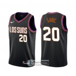 Camiseta Phoenix Suns Dario Saric Ciudad 2019-20 Negro