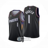 Camiseta Phoenix Suns Devin Booker NO 1 Statement 2025-26 Negro