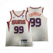 Camiseta Phoenix Suns Jae Crowder NO 99 Association Autentico Blanco