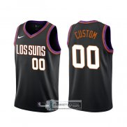 Camiseta Phoenix Suns Personalizada Ciudad 2019-20 Negro