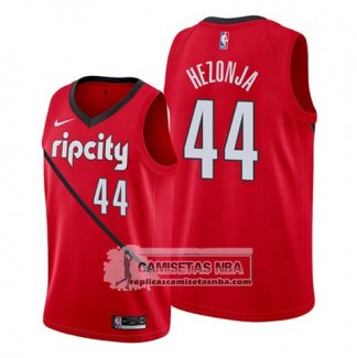 Camiseta Portland Trail Blazers Mario Hezonja Earned Rojo