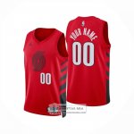 Camiseta Portland Trail Blazers Personalizada Statement 2024-25 Rojo
