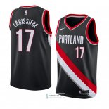 Camiseta Portland Trail Blazers Skal Labissiere Icon 2018 Negro