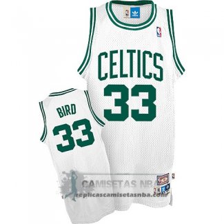 Camiseta Retro Celtics Bird Blanco