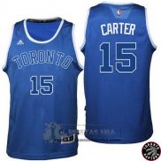 Camiseta Retro Raptors Carter Azul