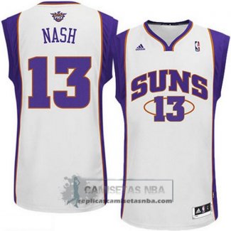 Camiseta Retro Suns Nash Blanco