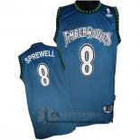 Camiseta Retro Timberwolves Mssury Azul