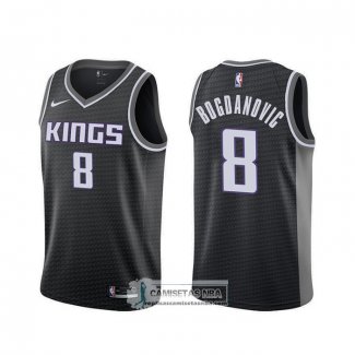 Camiseta Sacramento Kings Bogdan Bogdanovic Statement Negro