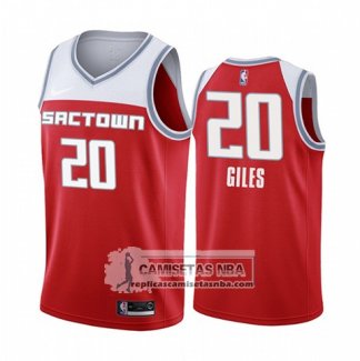 Camiseta Sacramento Kings Harry Giles Ciudad Edition Rojo