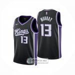 Camiseta Sacramento Kings Keegan Murray NO 13 Icon 2024-25 Negro