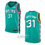 Camiseta San Antonio Spurs Keita Bates-Diop NO 31 Ciudad 2022-23 Verde