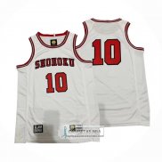 Camiseta Shohoku Sakuragi NO 10 Blanco