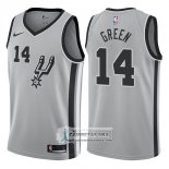 Camiseta Spurs Danny 2017-18 Verde Statement 2017-18 Plata