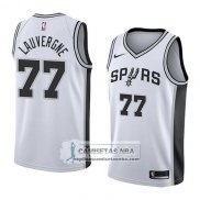 Camiseta Spurs Joffrey Lauvergne Association 2018 Blanco