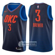 Camiseta Thunder Corey Brewer Statement 2017-18 Azul