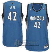 Camiseta Timberwolves Love Azul