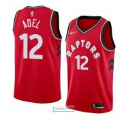 Camiseta Toronto Raptors Deng Adel Icon 2018 Rojo