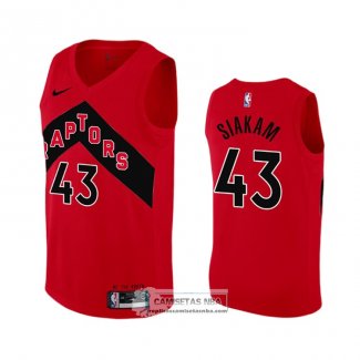 Camiseta Toronto Raptors Pascal Siakam Icon 2020-21 Rojo