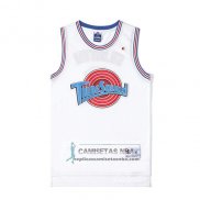 Camiseta Tune Squad Sylvester Blanco