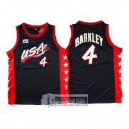 Camiseta USA 1996 Barkley Negro